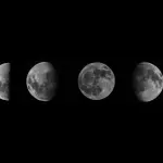 Luna fases ,Canva